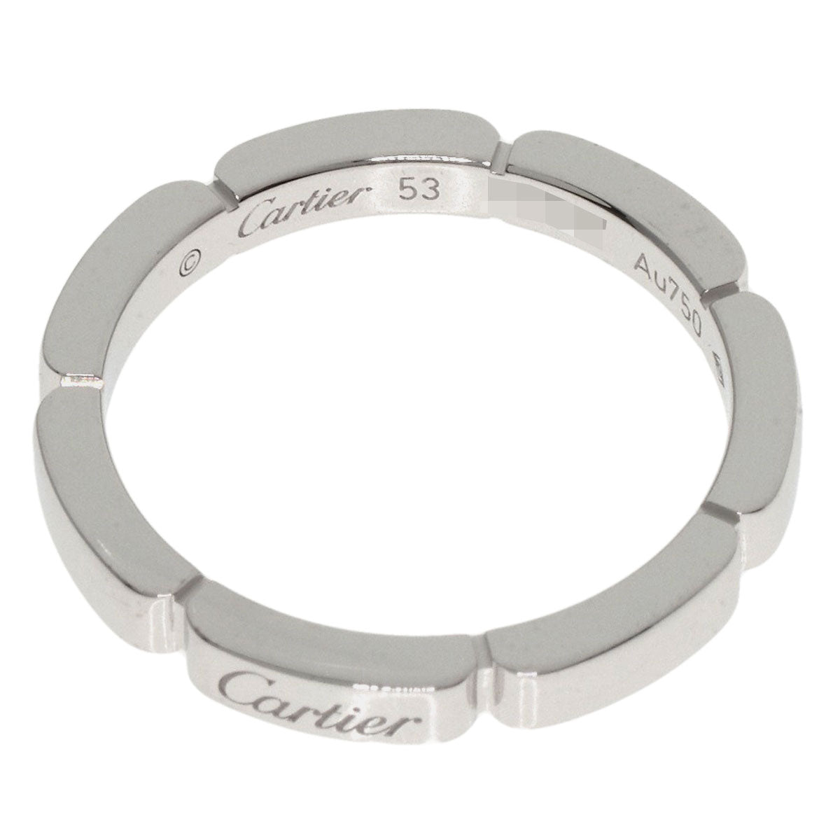 CARTIER Mayon PANTHERE #53 Ring K18 White Gold Ladies [Used]