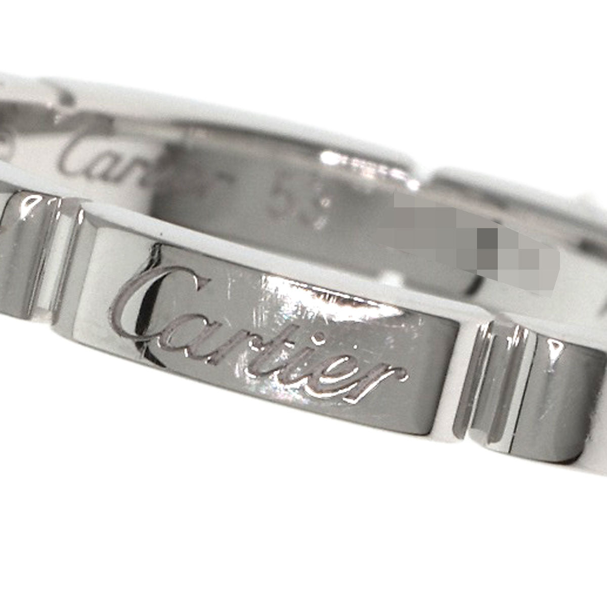 CARTIER Mayon PANTHERE #53 Ring K18 White Gold Ladies [Used]