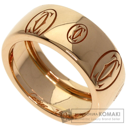 CARTIER   Happy Birthday LM #50 Ring  K18 Pink Gold Ladies [Used]