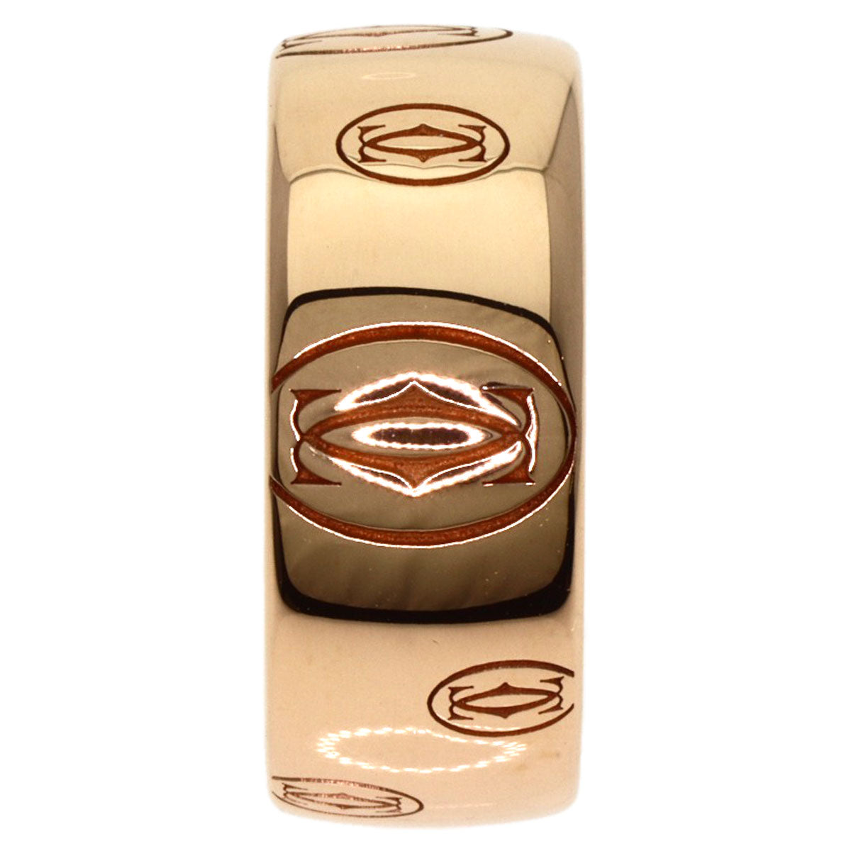CARTIER   Happy Birthday LM #50 Ring  K18 Pink Gold Ladies [Used]
