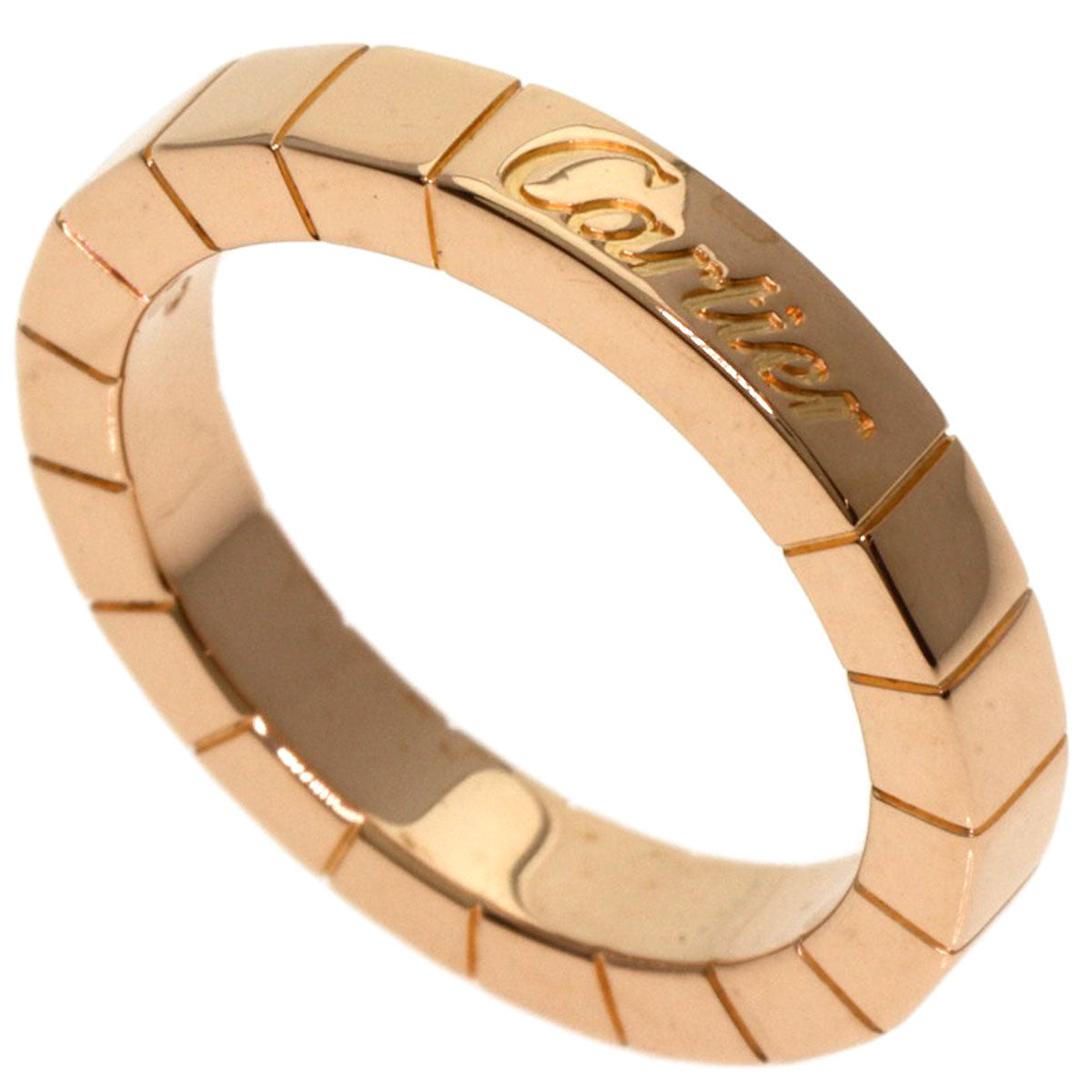 CARTIER   Laniere # 48 Ring  K18 Pink Gold Ladies [Used]