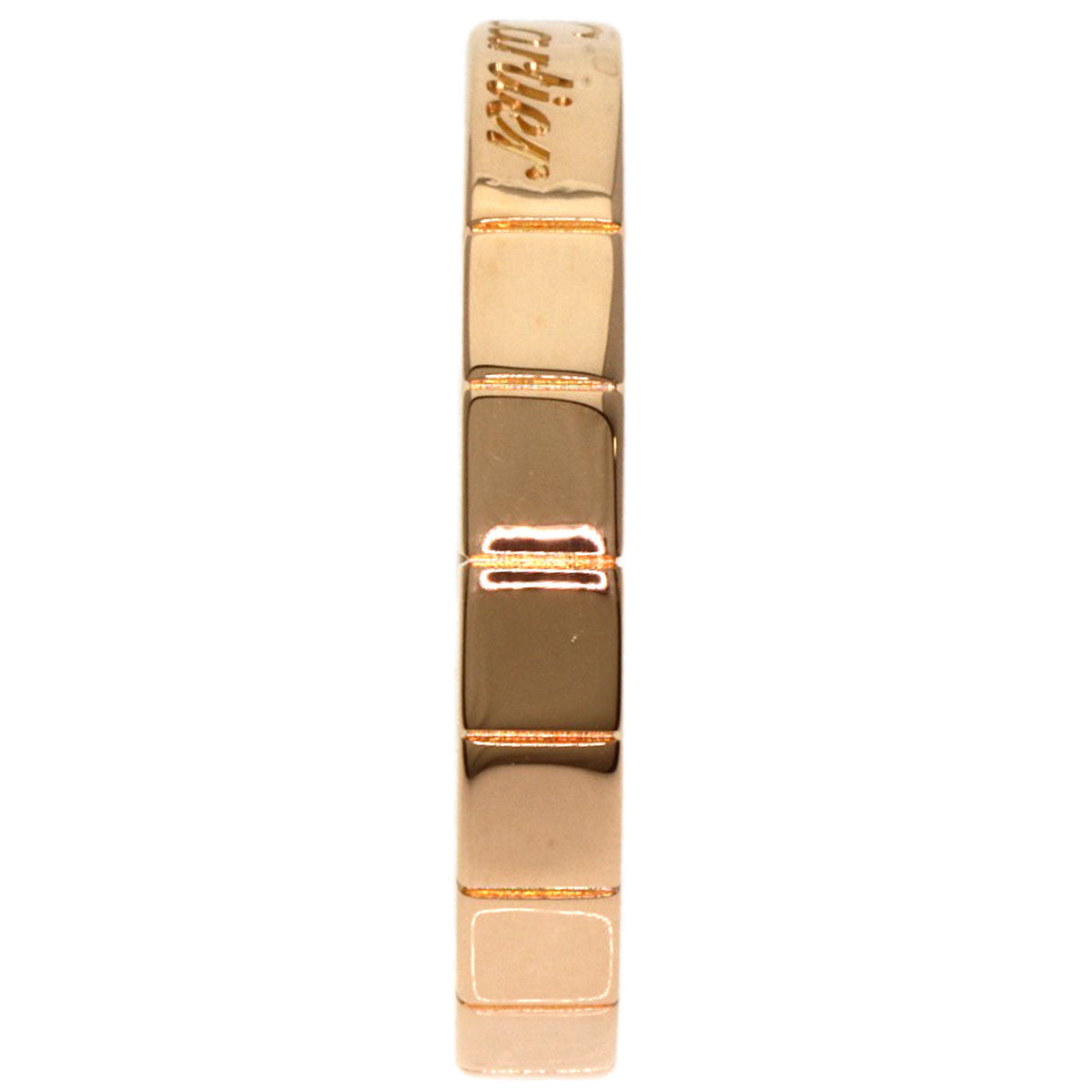 CARTIER   Laniere # 48 Ring  K18 Pink Gold Ladies [Used]