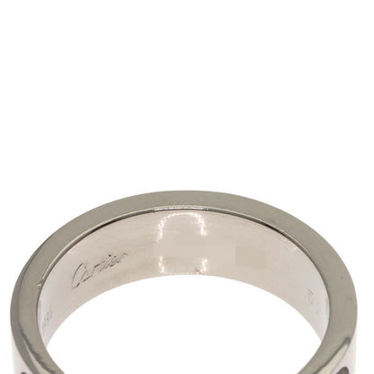 CARTIER love ring #52 Ring K18 White Gold Ladies [Used]