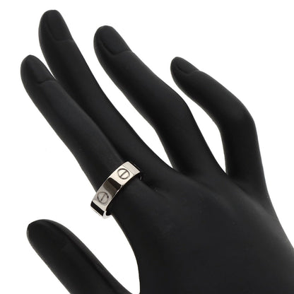 CARTIER love ring #52 Ring K18 White Gold Ladies [Used]