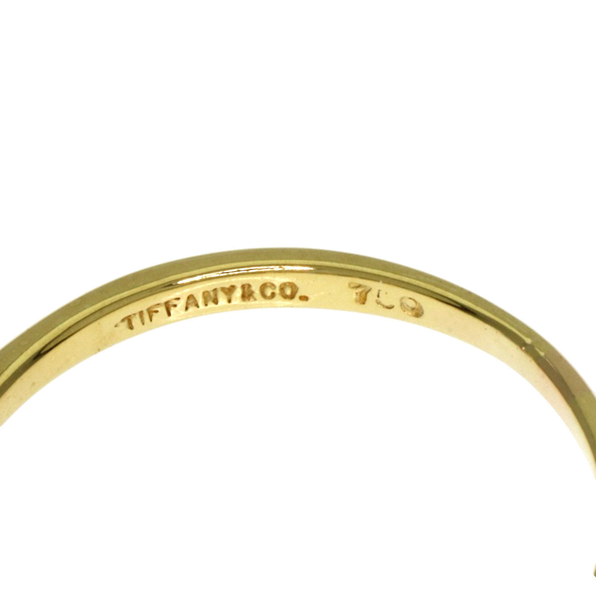 TIFFANY&Co. Diamond Pearl Pearl Ring K18 Yellow Gold Ladies [Used]