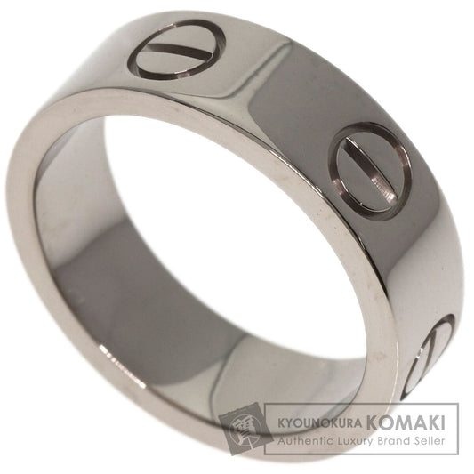 CARTIER love ring #49 Ring K18 White Gold Ladies [Used]