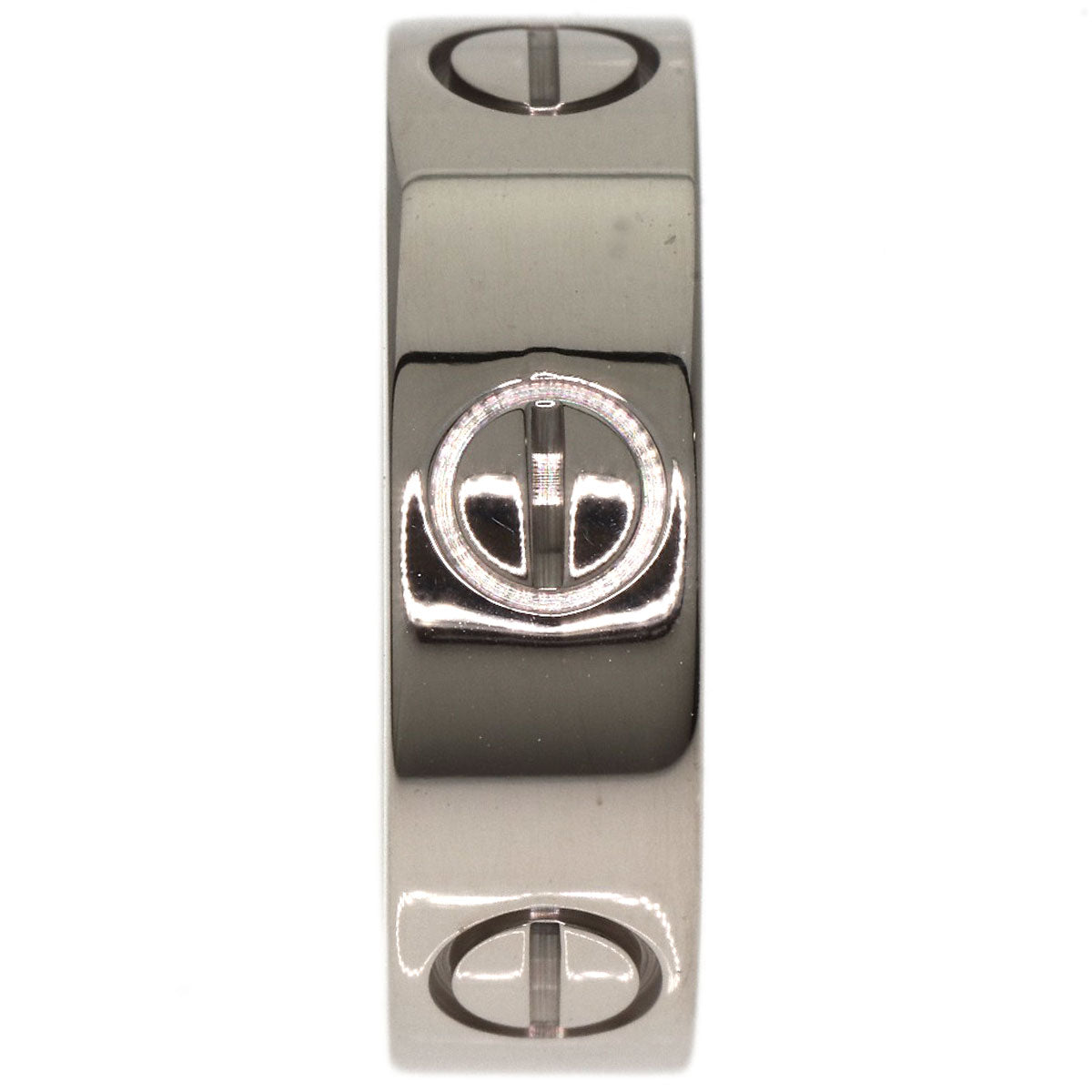 CARTIER love ring #49 Ring K18 White Gold Ladies [Used]