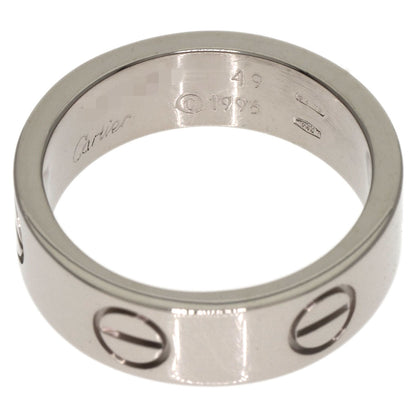 CARTIER love ring #49 Ring K18 White Gold Ladies [Used]
