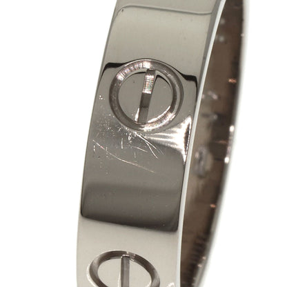 CARTIER   love ring #61 Ring  K18 White Gold unisex [Used]