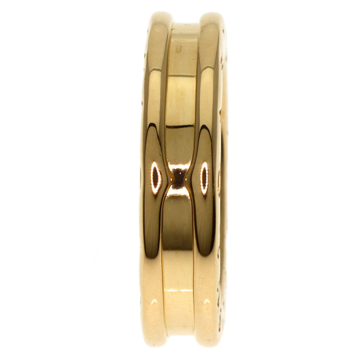 BVLGARI B.zero1 1 Band #47 Ring K18 Yellow Gold Ladies [Used]