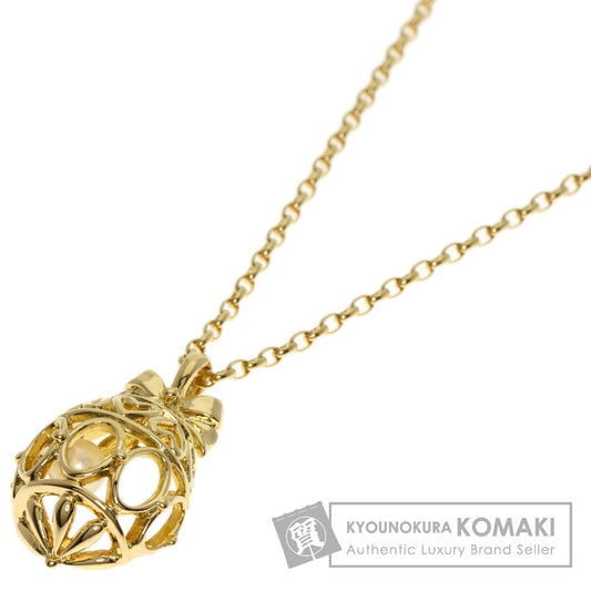 MIKIMOTO Baby pearl Pearl Necklace K18 Yellow Gold Ladies [Used]