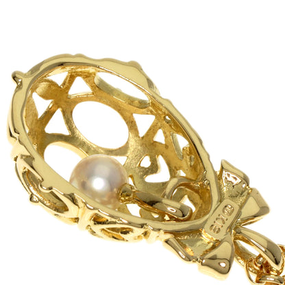 MIKIMOTO Baby pearl Pearl Necklace K18 Yellow Gold Ladies [Used]