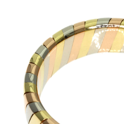 BVLGARI Tubogas Ring K18 Yellow Gold 18K Pink GoldLadies [Used]