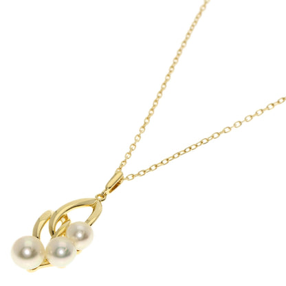 MIKIMOTO Reef Pearl Pearl Necklace K18 Yellow Gold Ladies [Used]