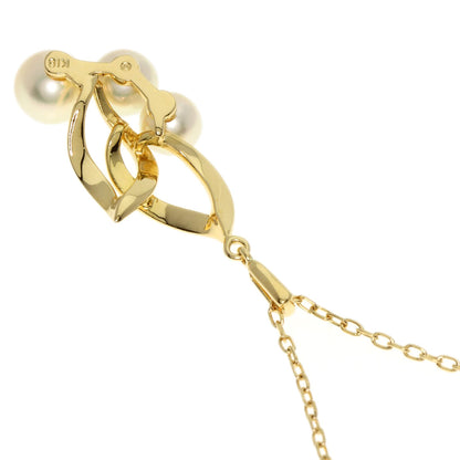MIKIMOTO Reef Pearl Pearl Necklace K18 Yellow Gold Ladies [Used]