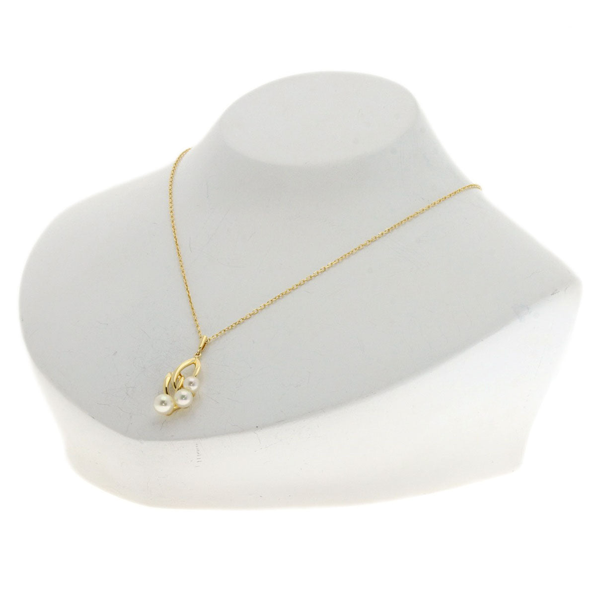 MIKIMOTO Reef Pearl Pearl Necklace K18 Yellow Gold Ladies [Used]