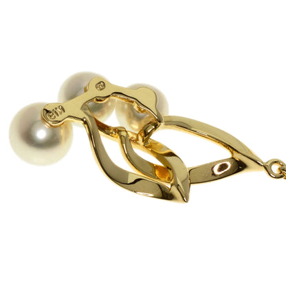 MIKIMOTO Reef Pearl Pearl Necklace K18 Yellow Gold Ladies [Used]