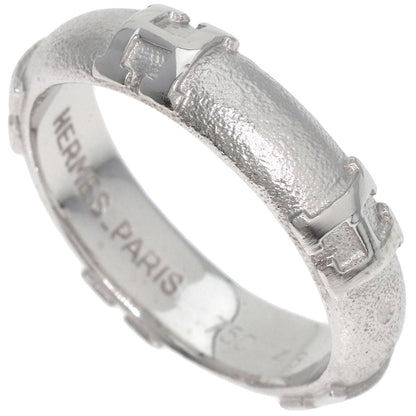 HERMES Fidelite #48 Ring K18 White Gold Ladies [Used]