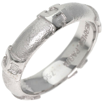 HERMES Fidelite #48 Ring K18 White Gold Ladies [Used]