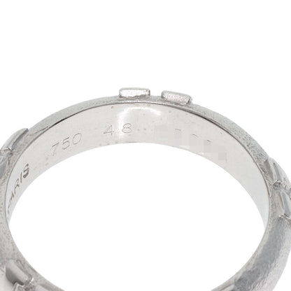 HERMES Fidelite #48 Ring K18 White Gold Ladies [Used]