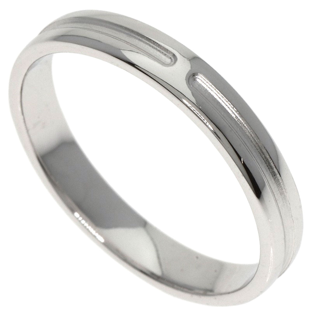 HERMES   Arianne #51 Ring  K18 White Gold Ladies [Used]
