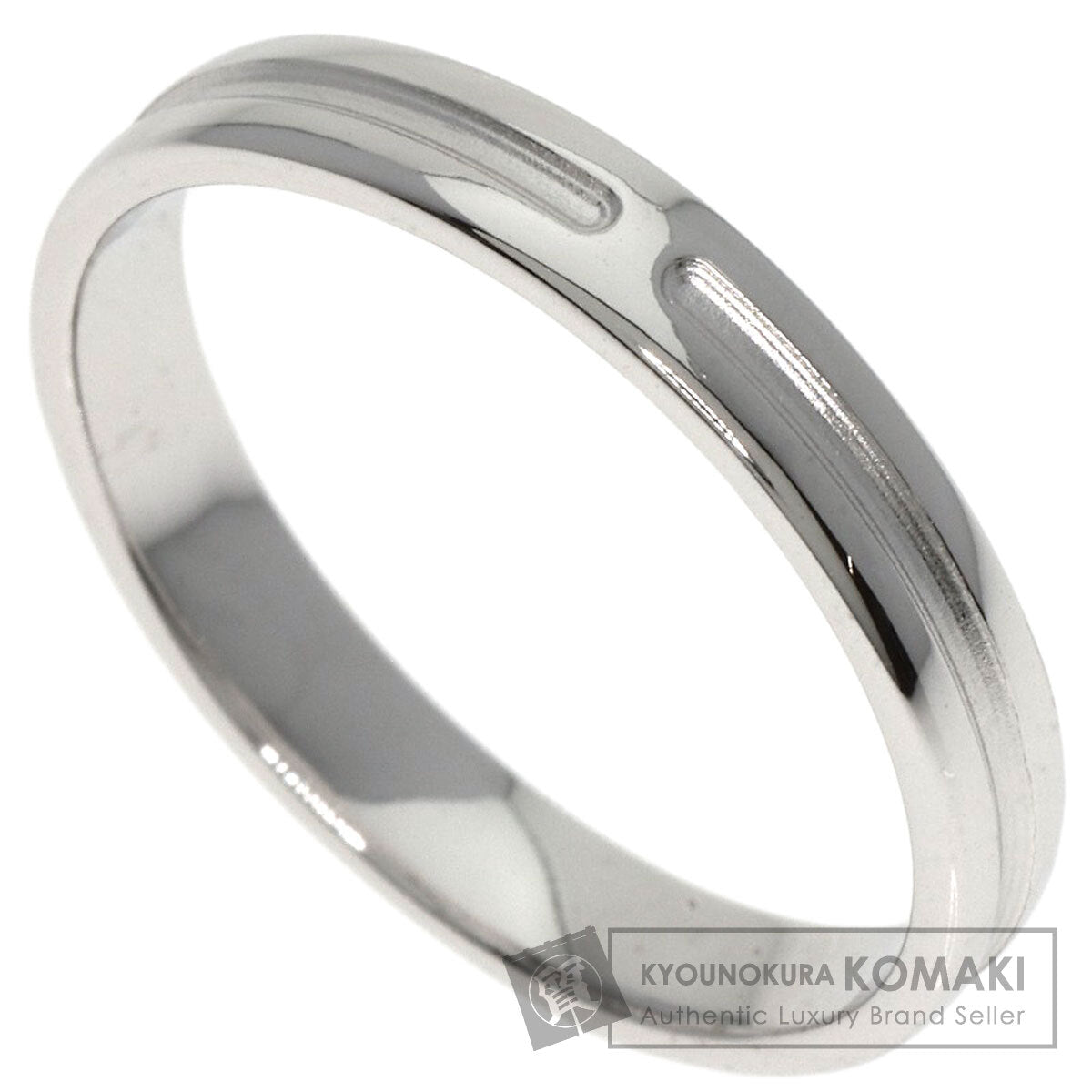 HERMES   Arianne #51 Ring  K18 White Gold Ladies [Used]