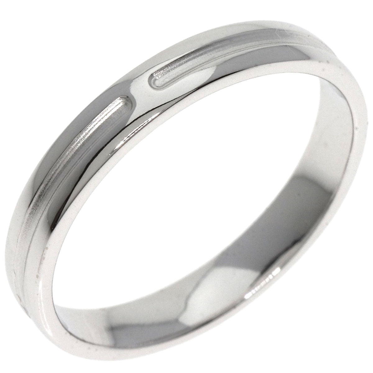 HERMES   Arianne #51 Ring  K18 White Gold Ladies [Used]