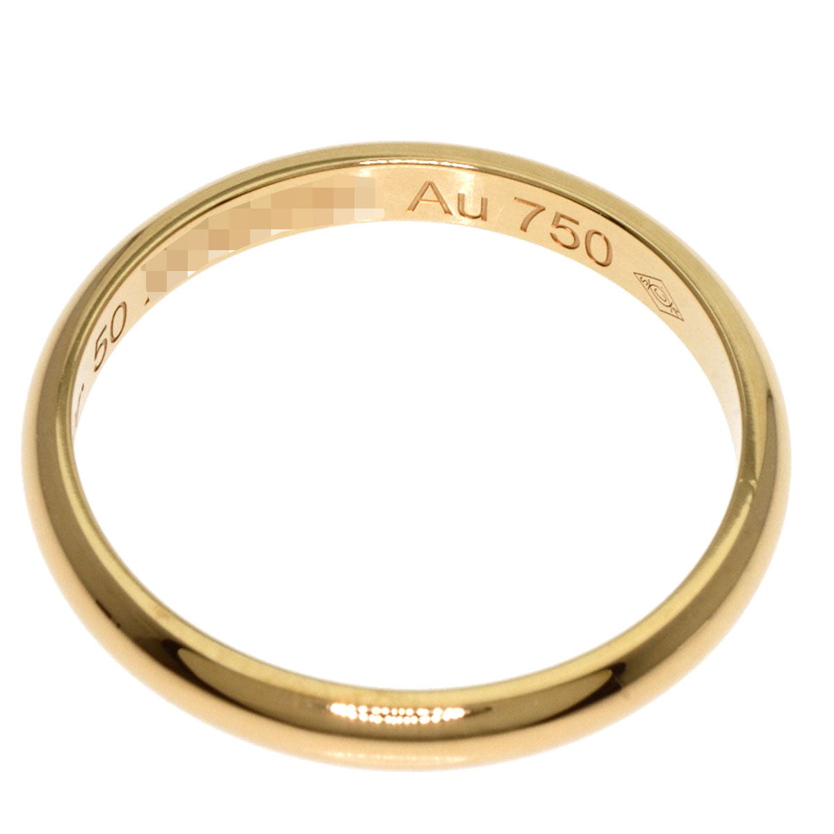 CARTIER Wedding #50 Ring K18 Yellow Gold Ladies [Used]