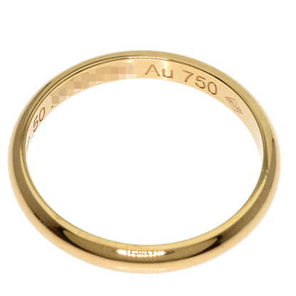 CARTIER Wedding #50 Ring K18 Yellow Gold Ladies [Used]