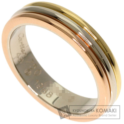 CARTIER Three colors # 48 Ring K18 Yellow Gold 18K Pink GoldLadies [Used]