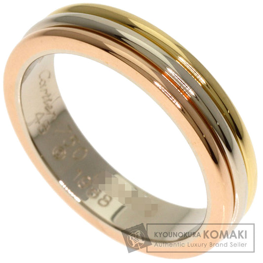 CARTIER Three colors # 48 Ring K18 Yellow Gold 18K Pink GoldLadies [Used]