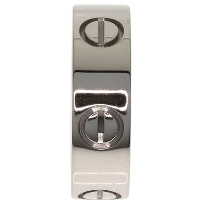 CARTIER love ring #48 Ring K18 White Gold Ladies [Used]