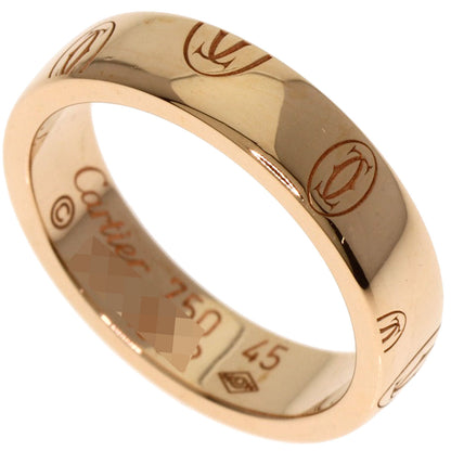 CARTIER   Happy Birthday #45 Ring  K18 Pink Gold Ladies [Used]