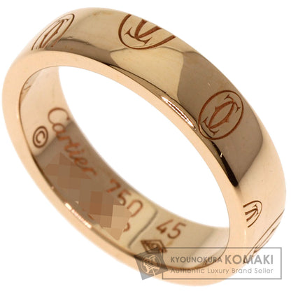 CARTIER   Happy Birthday #45 Ring  K18 Pink Gold Ladies [Used]