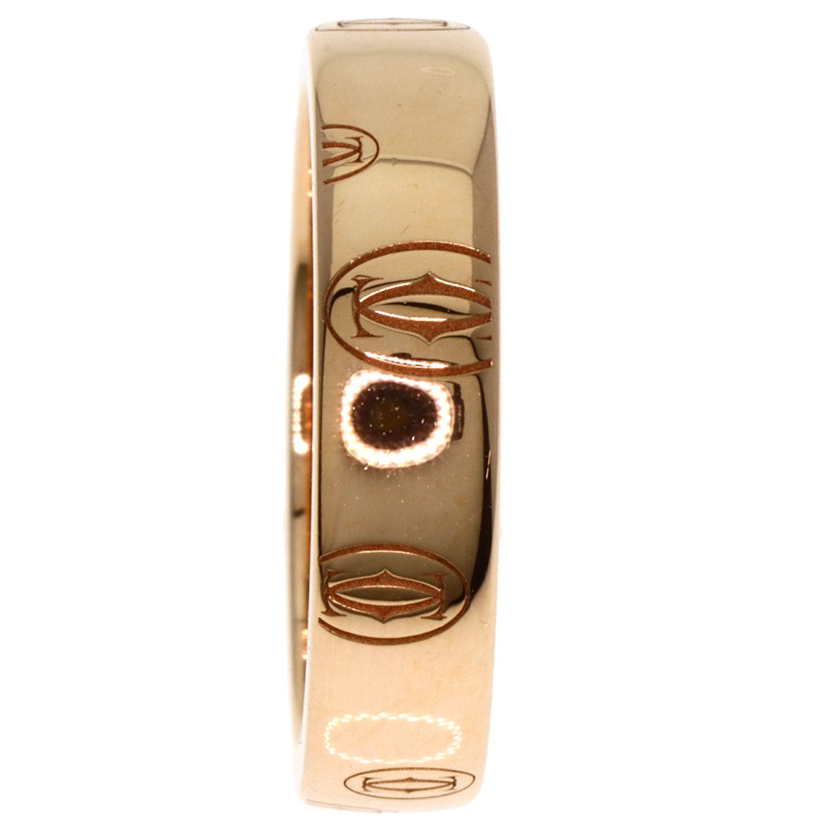 CARTIER   Happy Birthday #45 Ring  K18 Pink Gold Ladies [Used]