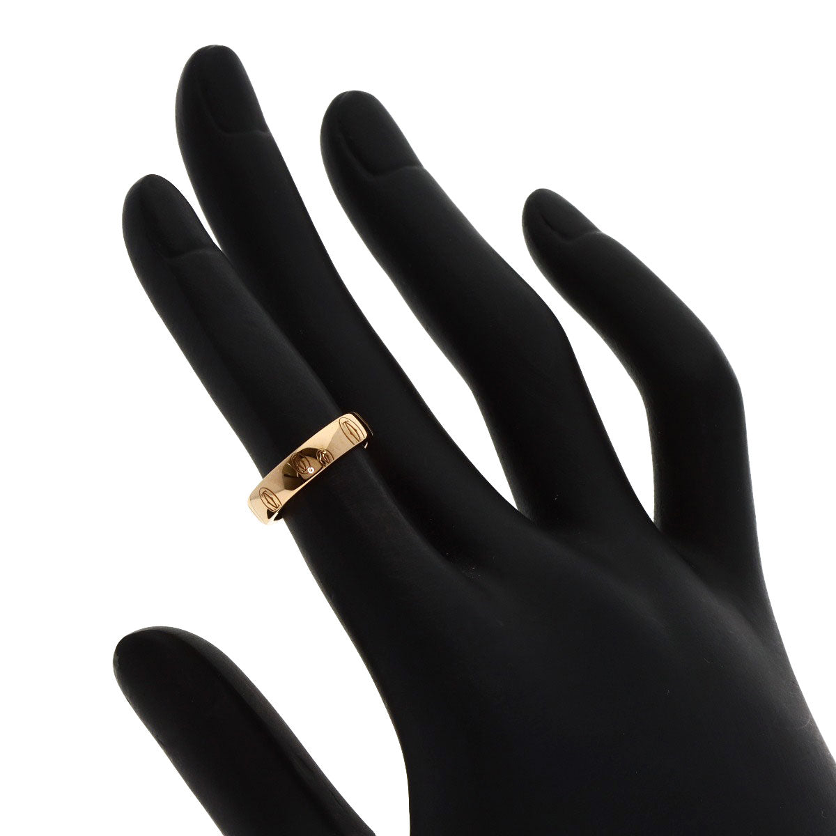 CARTIER   Happy Birthday #45 Ring  K18 Pink Gold Ladies [Used]