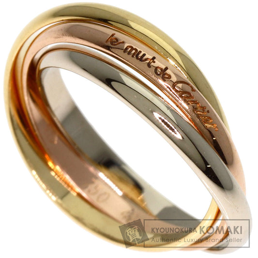 CARTIER Trinity XS #49 Ring K18 Yellow Gold 18K Pink GoldLadies [Used]