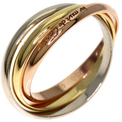 CARTIER Trinity XS #49 Ring K18 Yellow Gold 18K Pink GoldLadies [Used]