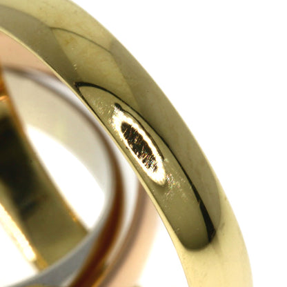 CARTIER Trinity Ring K18 Yellow Gold K18 White GoldLadies [Used]