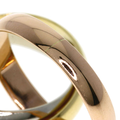 CARTIER Trinity Ring K18 Yellow Gold K18 White GoldLadies [Used]