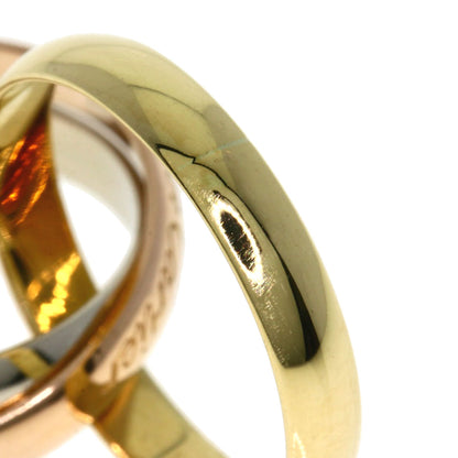 CARTIER Trinity Ring K18 Yellow Gold K18 White GoldLadies [Used]