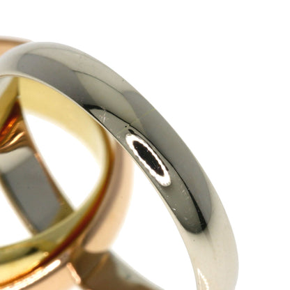 CARTIER Trinity Ring K18 Yellow Gold K18 White GoldLadies [Used]