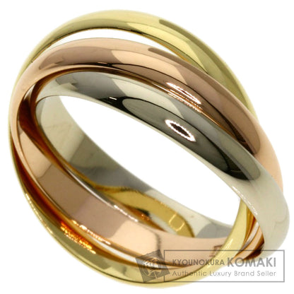 CARTIER Trinity SM #48 Ring K18 Yellow Gold K18 White GoldLadies [Used]