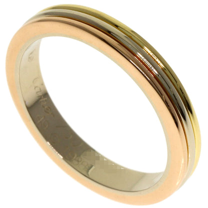 CARTIER Three colors # 49 Ring K18 Yellow Gold K18 White GoldLadies [Used]