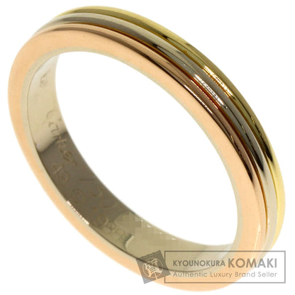 CARTIER Three colors # 49 Ring K18 Yellow Gold K18 White GoldLadies [Used]