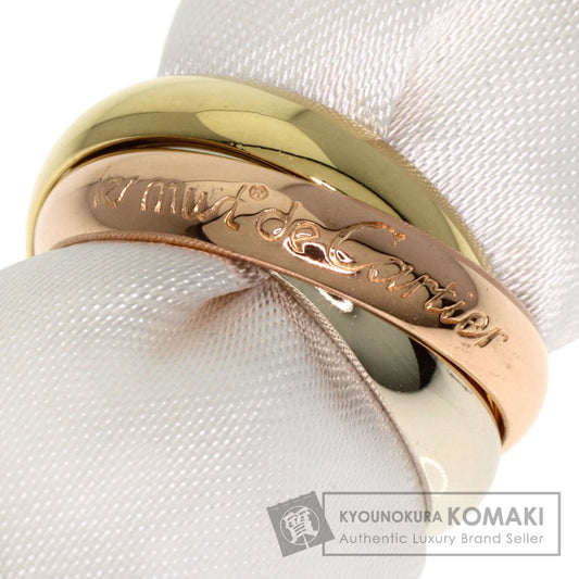 CARTIER Trinity #48 Ring K18 Yellow Gold K18 White GoldLadies [Used]