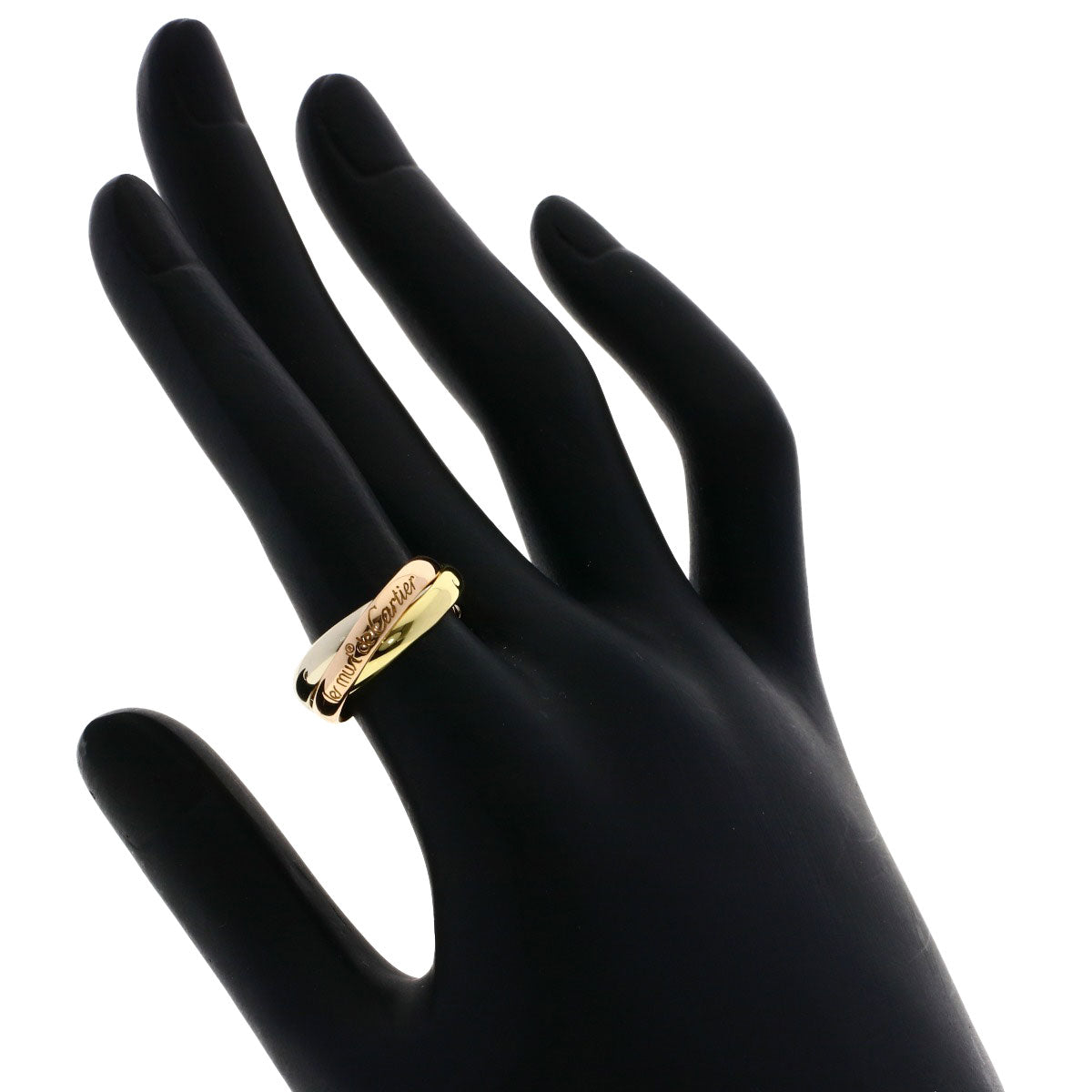 CARTIER   Trinity #51 Ring  K18 Yellow Gold K18 White GoldLadies [Used]