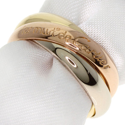 CARTIER Trinity #49 Ring K18 Yellow Gold K18 White GoldLadies [Used]