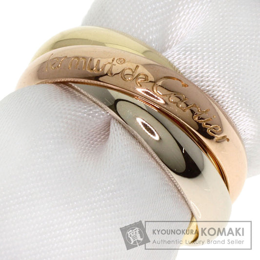 CARTIER Trinity #49 Ring K18 Yellow Gold K18 White GoldLadies [Used]