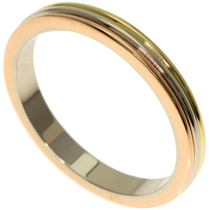 CARTIER Wedding Band #58 Ring K18 Yellow Gold 18K Pink GoldLadies [Used]